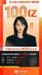 ​深挖 | 首个票房破百亿“85后”女演员，为什么是她？