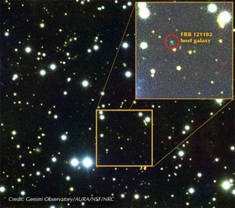 ​人工智能检索30亿光年外矮星系神秘电波“FRB 121102” 捕获72个奇怪信号