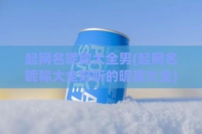 ​起网名昵称大全男(起网名昵称大全好听的昵称大全)