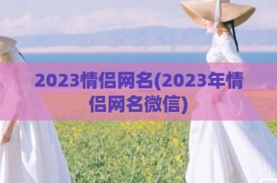 ​2024情侣网名(2024年情侣网名微信)