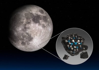 ​NASA同温层红外线天文台SOFIA首次证实 在阳光能够照射的月球表面发现水分