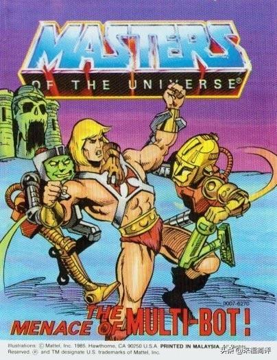 Masters of the Universe宇宙的巨人希曼的珍贵资料