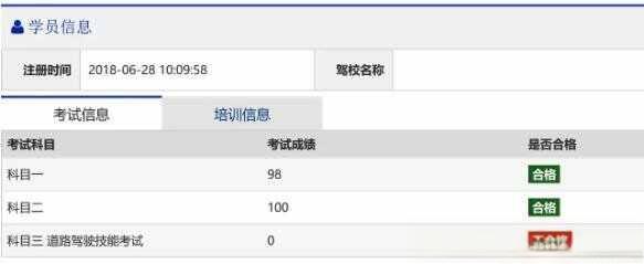 驾驶证考试成绩怎么查询？怎么查驾照考试科目成绩-