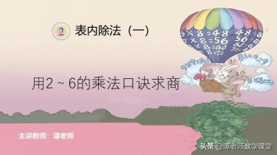 ​小学数学，看图列式，除法算式的计算方法